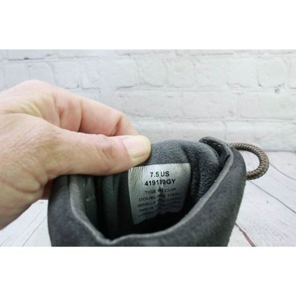 Kodiak Jaya Black Leather Lace Up Waterproof Slip Resistant Ankle Boots Size 7.5 - Picture 8 of 9